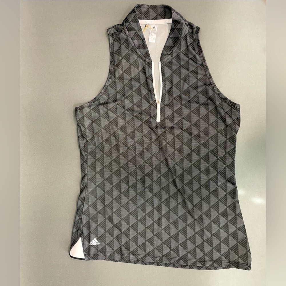 Adidas polo racer back golf shirt